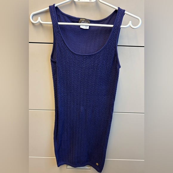 Supertrash brand Periwinkle bodycon stretchy sleeveless Mini Dress Women's XS/S - Picture 3 of 10